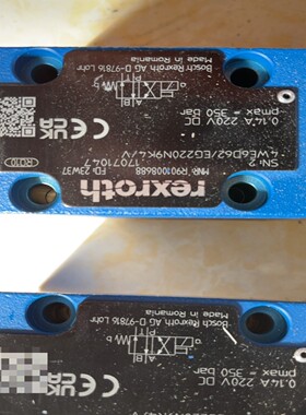 R901008688 4WE6D6X/EG220N9K4/V原装全新Rexroth力士乐液压阀