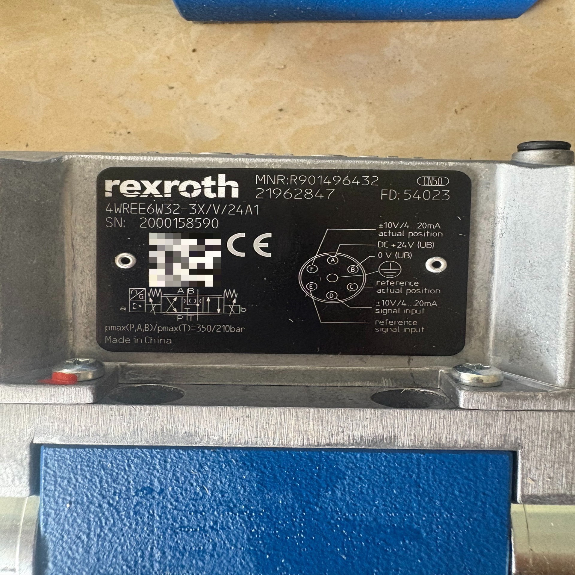 比例阀R901496432 4WREE6W32-3X/V/24A1力士乐原装现货