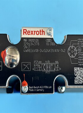 R901125120 4WREE6V08-2X/G24K31/A1V-742力士乐比例方向阀现货