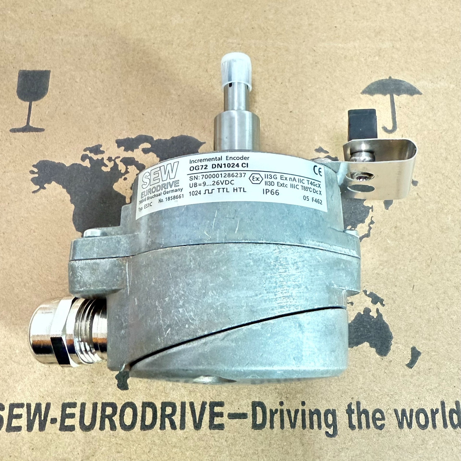 德国进口SEW编码器OG72DN1024CI赛威型号ES1C件号1858661现货供应