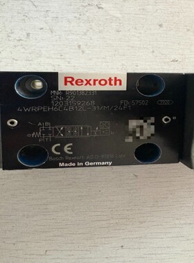 4WRPEH6C4B12L-3X/M/24F1  R901382331原装现货力士乐