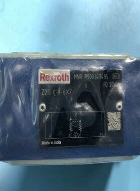 R900347495 Z2S6-1-6X/力士乐单向阀R9