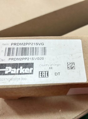 PRDM2PP21SVG派克减压阀PARKER减压阀全新原装现货