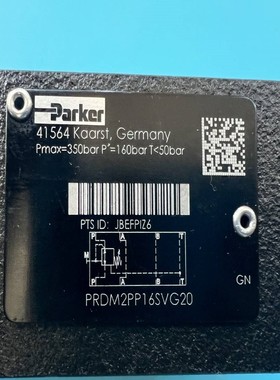 PRDM2PP16SVG派克直动式减压阀