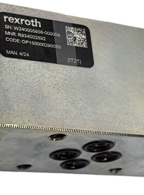 R934002692 OP1500002900S0力士乐阀块全新原装