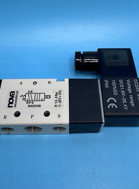 NOVA电磁阀,型号N4V2108,DC24V,PT螺纹,线