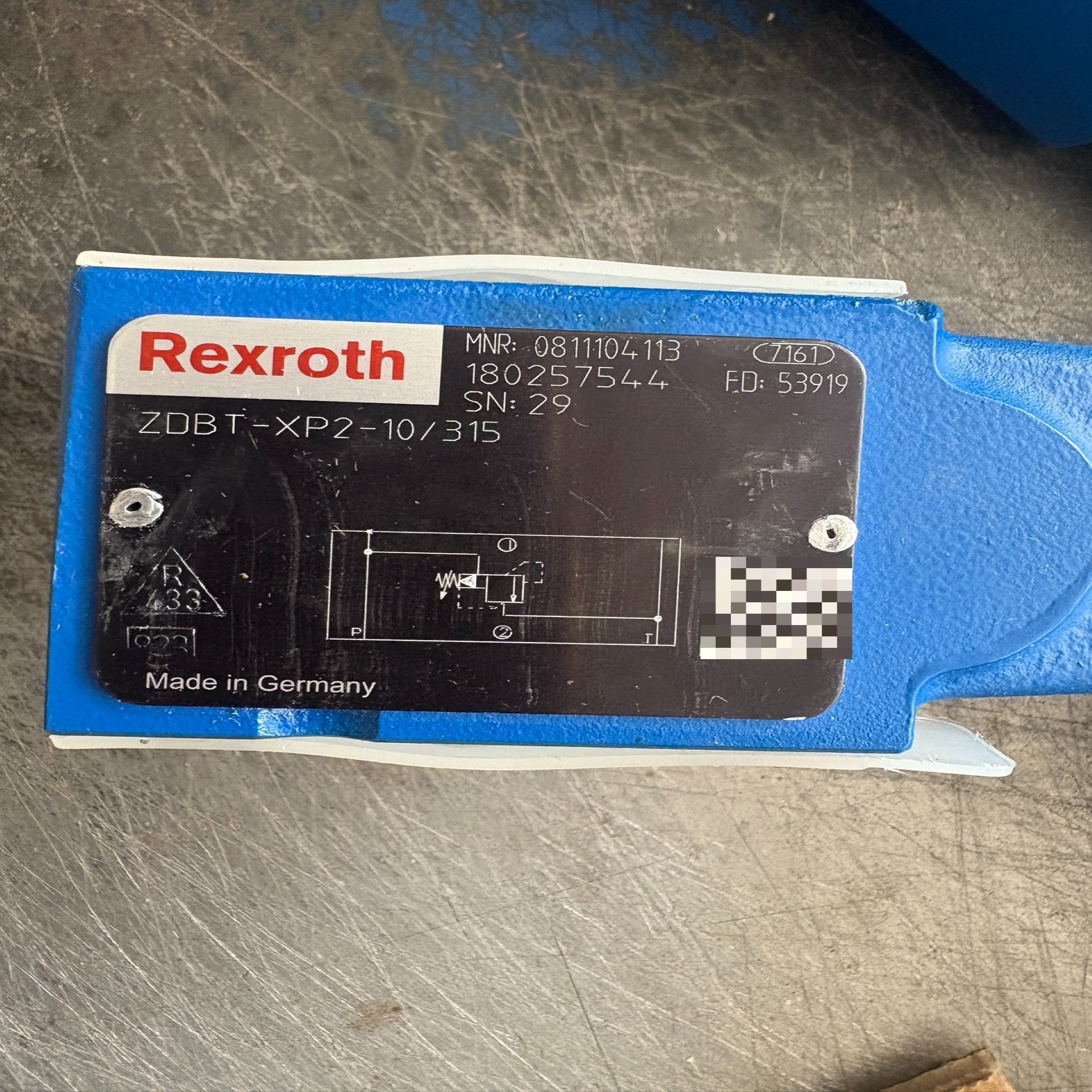 ZDBT-XP2-10/315 0811104113力士乐品