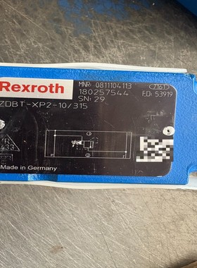 ZDBT-XP2-10/315 0811104113力士乐品