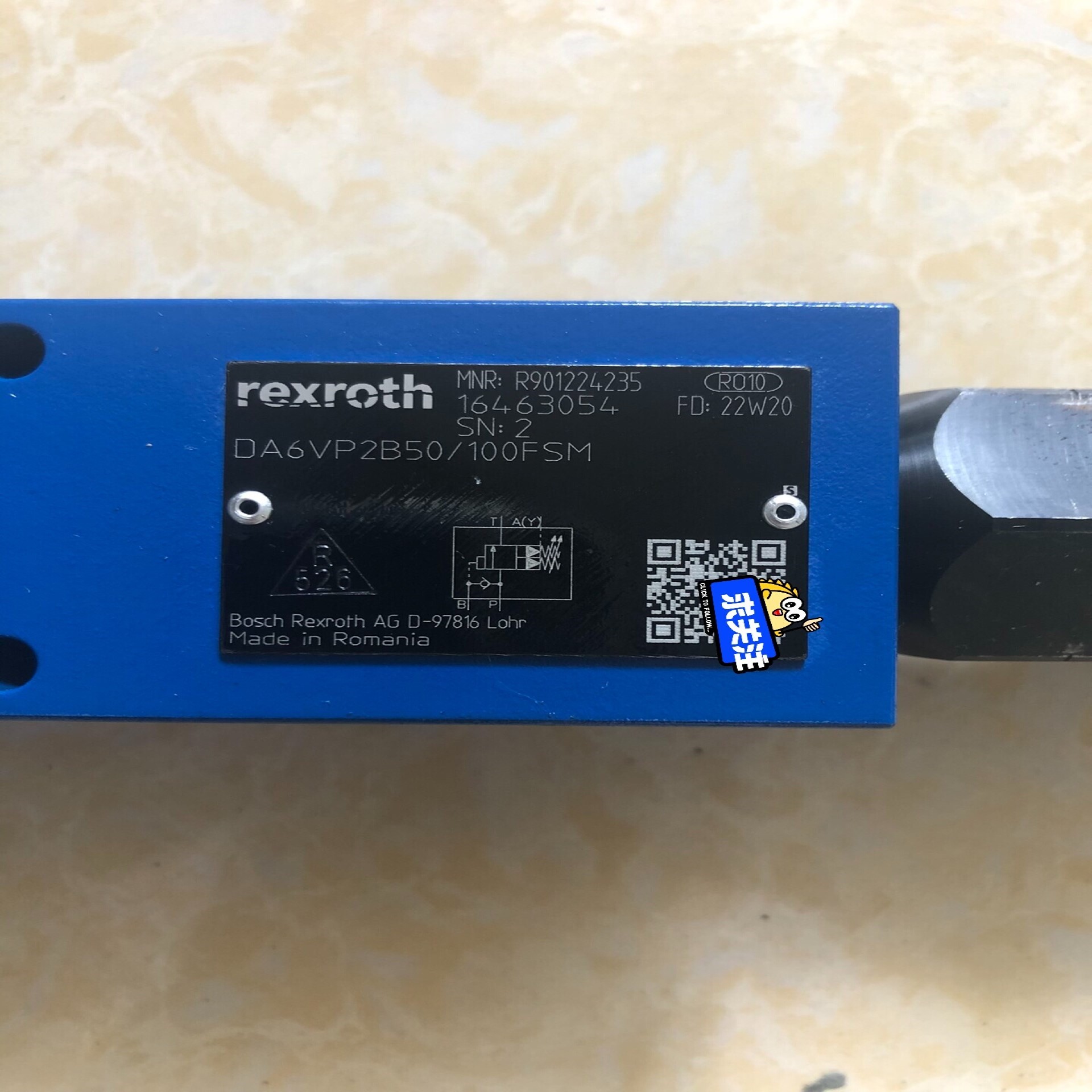 DA6VP2B50/100FSM R901224235力士乐原装现货