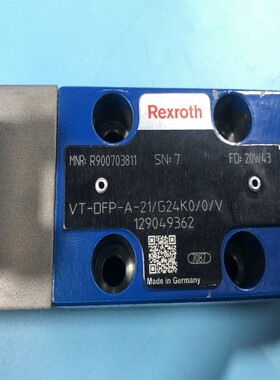 R900703811 VT-DFP-A-2X/G24K0/0/V力士乐方向阀全新原装正品现货