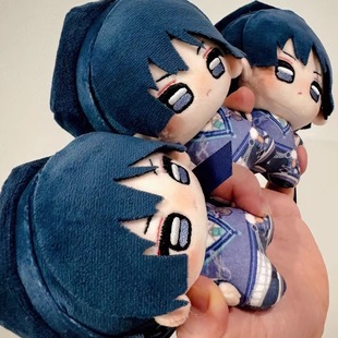 现货原神周边二次元同人散兵印花海星体努努体10cm棉花娃娃流浪者