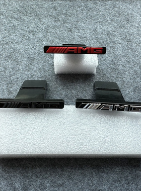 适用奔驰GLC改装AMG中网标GLC/180/200/260/300C级E级GT改装车标