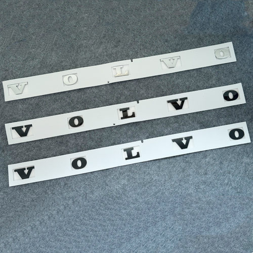适用沃尔沃S90S60L XC60XC90后尾标T5 T6 AWD字母标VOLVO标志字标