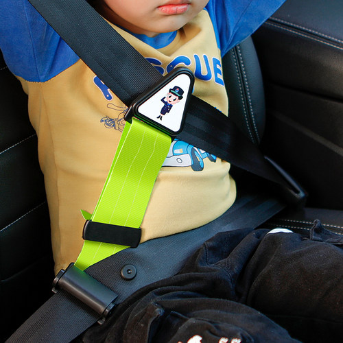 汽车儿童安全带调节固定器专用座椅防勒脖简易辅助带限位器护肩套