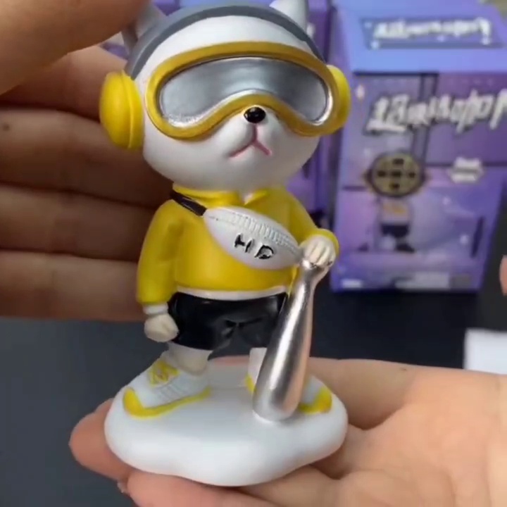 超级玩咖系列盲盒男孩桌面摆件
