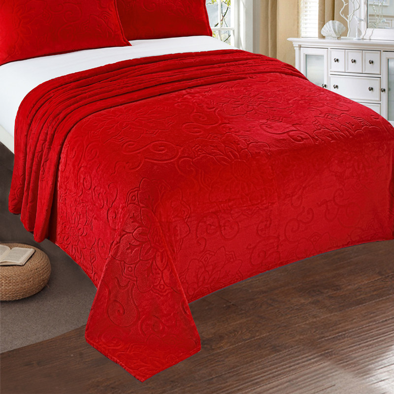 珊瑚绒毛毯加厚冬季法兰绒毯子办公室午睡小被子宿舍床单空调盖毯,床上用品,休闲毯/毛毯/绒毯,淘宝优惠券,粉丝福利购,淘宝优惠卷