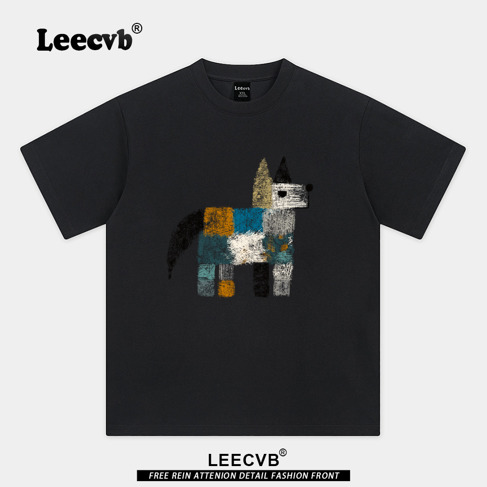Leecvb官方联名时尚短袖T恤潮牌