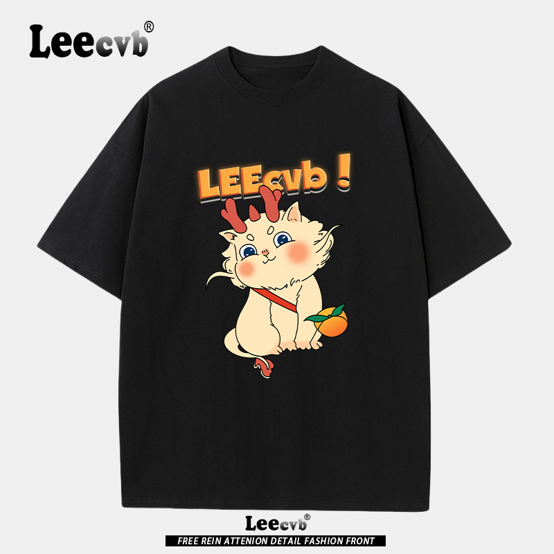 【好物严选】LEE cvb官方联名|奥特莱斯|流行短袖t恤潮牌男女同款