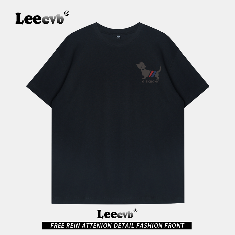 【品牌专区】LEEcvb官方潮牌图案纯棉短袖t恤男女同款联名上衣夏
