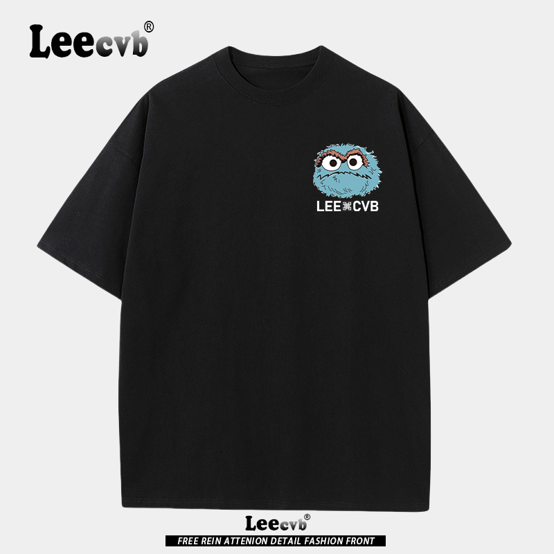 【轻奢品质】LEE cvb官方联名|奥特莱斯|流行短袖t恤潮牌男女同款