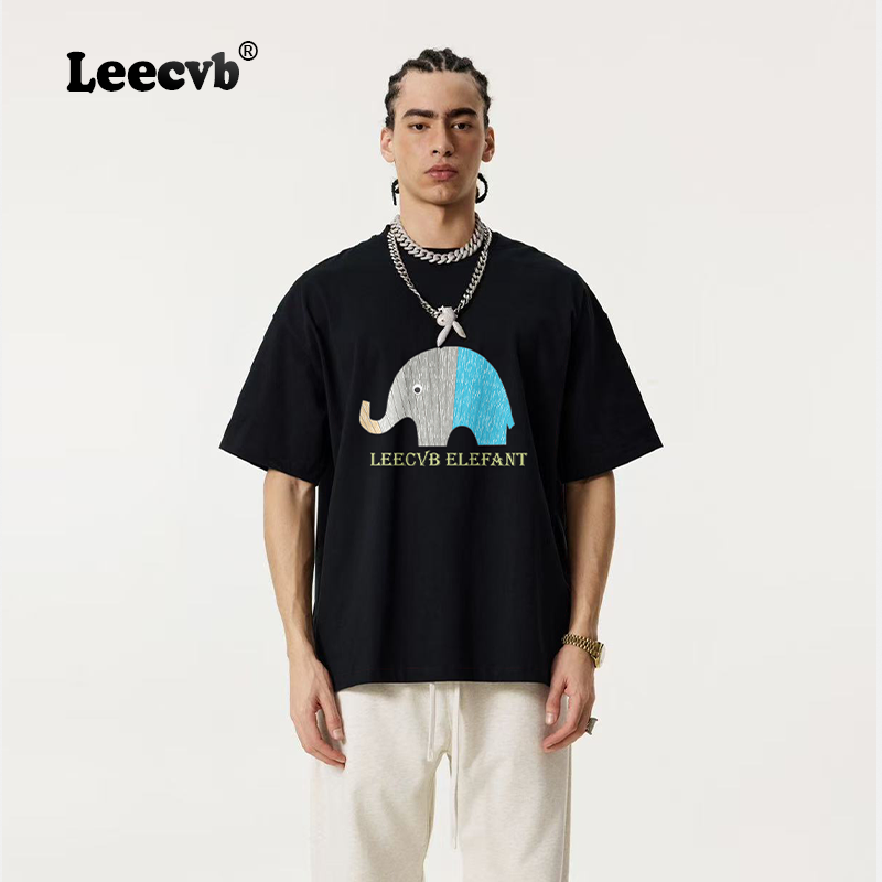 【专柜正品】LEEcvb官方潮牌图案纯棉短袖t恤男女同款联名上衣夏