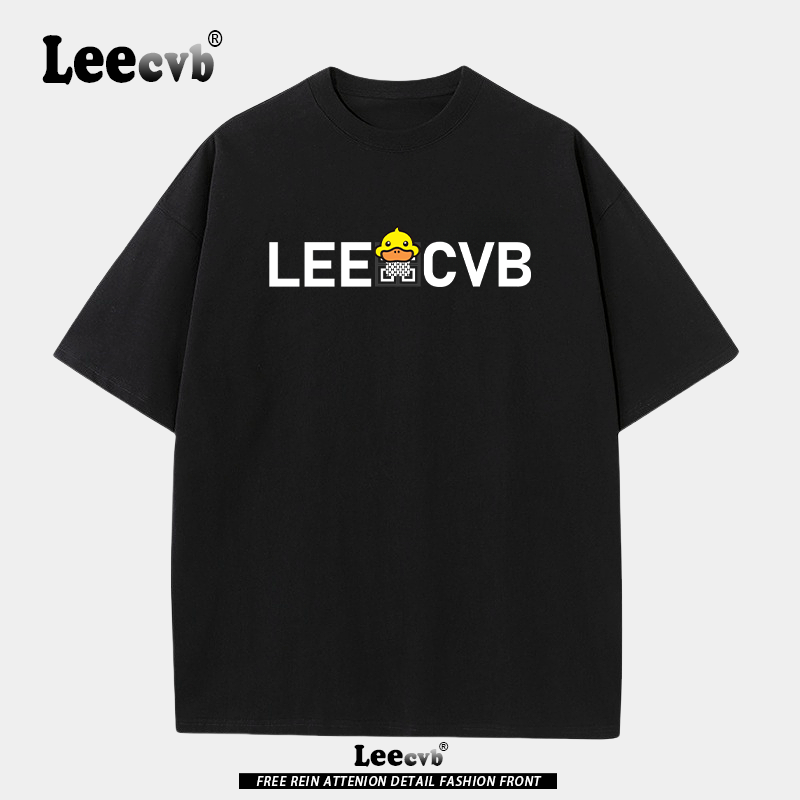【品牌撤柜】LEE cvb官方联名|奥特莱斯|印花短袖t恤潮牌男女同款