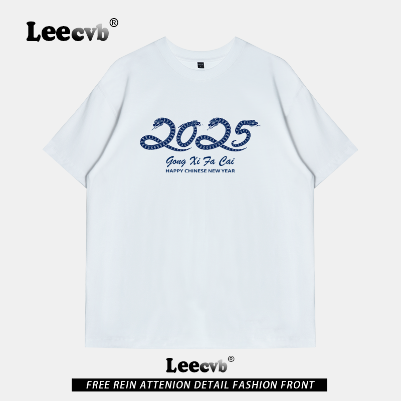 【专柜正品】LEEcvb官方潮牌图案纯棉短袖t恤男女同款联名上衣夏