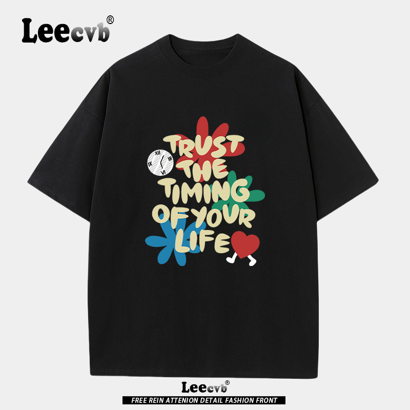 【大牌渠道】LEE cvb官方联名|奥特莱斯|流行短袖t恤潮牌男女同款
