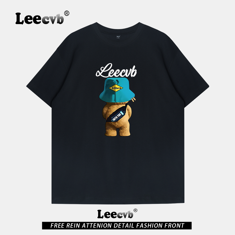 【品牌特惠】LEEcvb官方潮牌图案纯棉短袖t恤男女同款联名上衣夏