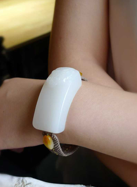 新疆和田籽料羊脂级手牌