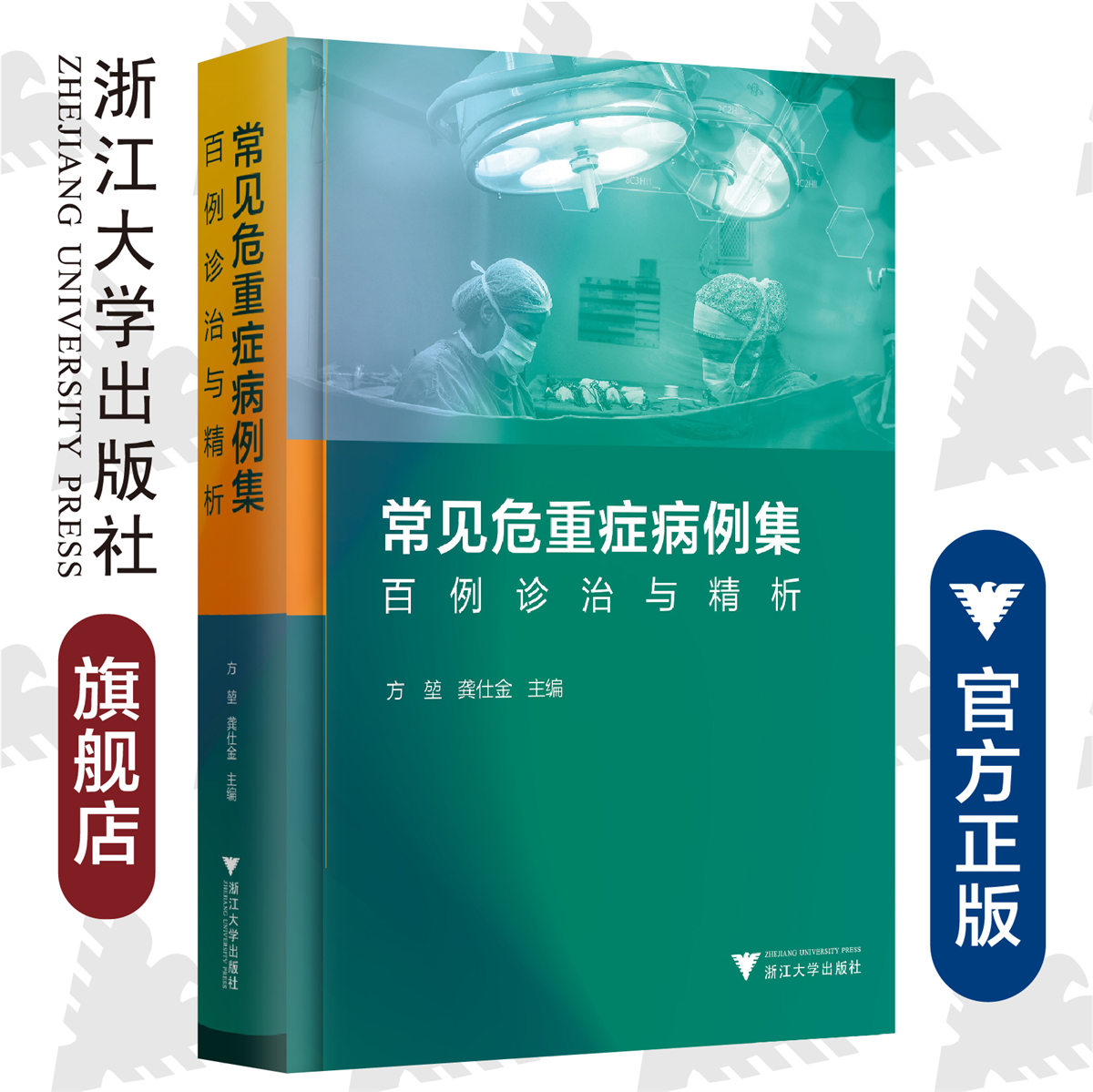 常见危重症病例集：百例诊治与精析/方堃/龚仕金 书籍/杂志/报纸 临床医学 原图主图