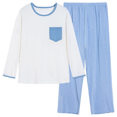 euv夏季莫代尔5A抑菌儿童睡衣家居服