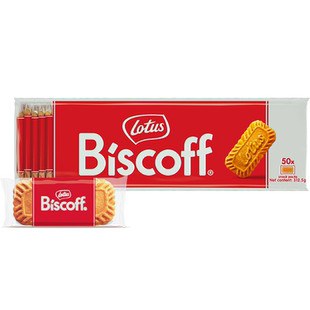 Lotus Biscoff和情比时咔焦糖饼干进口喜糖喜饼整箱装休闲零食