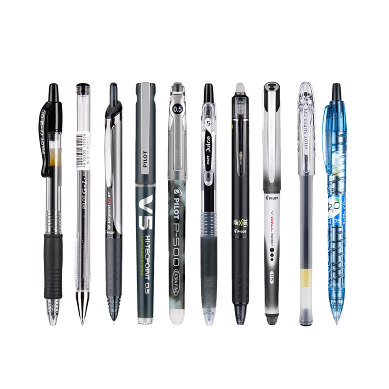 开学季百乐p500/juice果汁笔/V5/宝特瓶笔考试中性笔套装