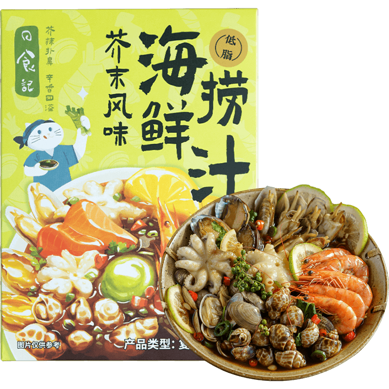 日食记芥末海鲜捞汁可拌可蘸200g