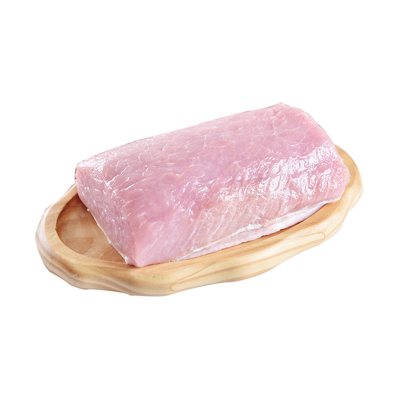 精选猪带膘外脊1kg/盒