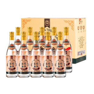 兰陵美酒42度头曲500ml*10瓶整箱纯粮白酒光瓶口粮酒自饮送礼