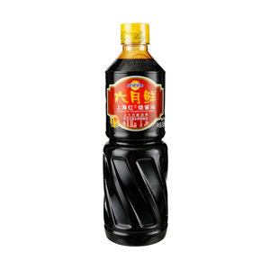六月鲜上海红烧酱油885ml/瓶凉拌家用调味料