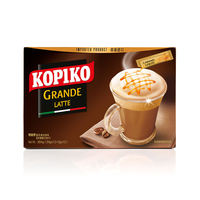 12 packs of Indonesian imported KOPIKO Latte 3-in-1 instant coffee thumbnail 4