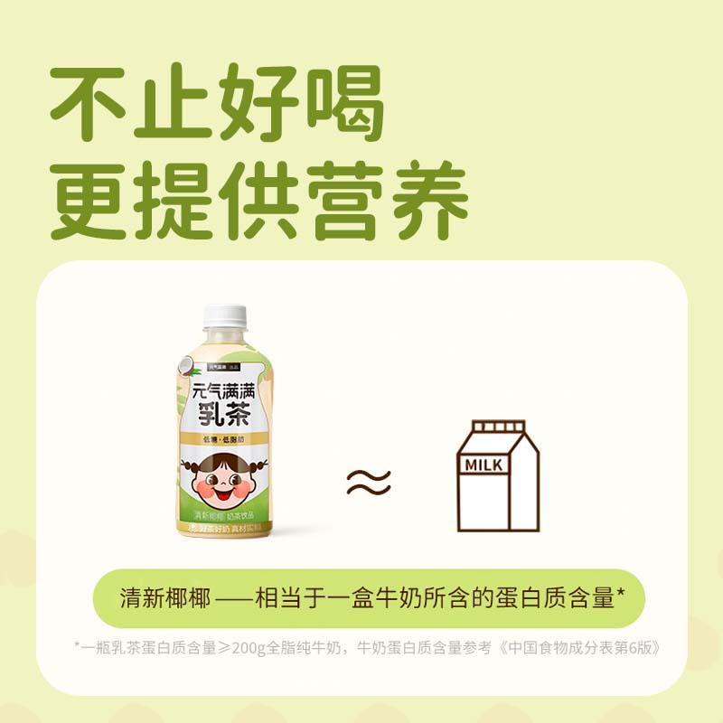 出品奶茶饮料元气森林