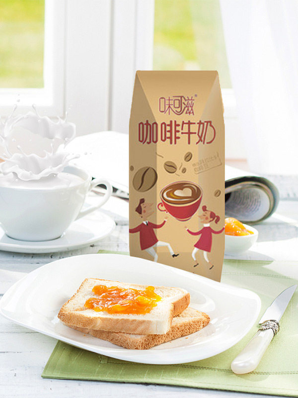 伊利 味可滋咖啡牛奶 240ml*12盒/箱 常温咖啡牛奶饮品