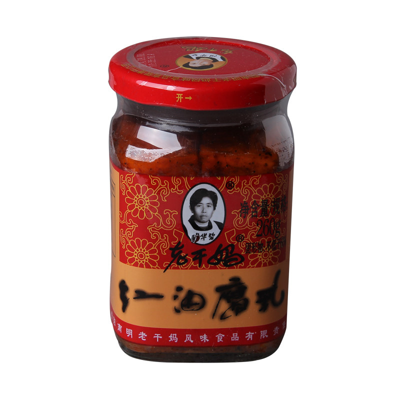 陶华碧老干妈红油腐乳豆腐乳 260g/瓶