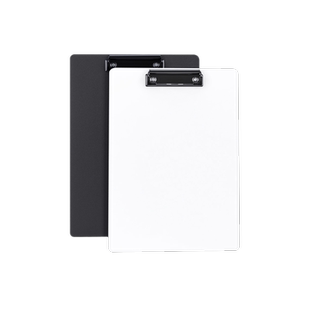 得力a4板夹文件夹档案夹边角夹写字垫板小学生书写板硬板签字板