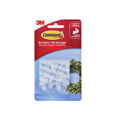 3M免打孔强力免钉粘胶无痕挂钩