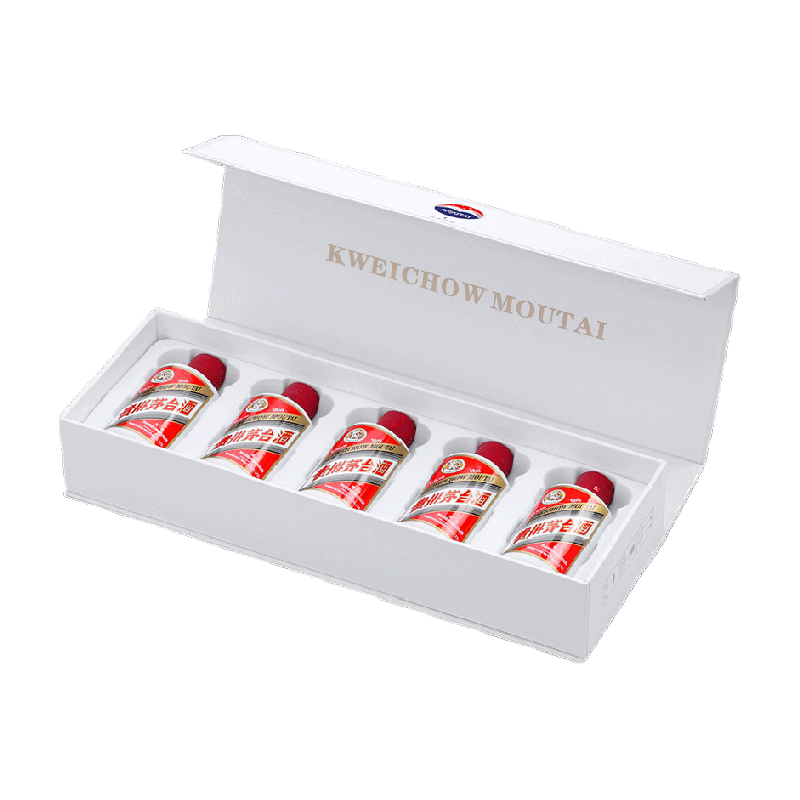 茅台53度白酒50ml×5瓶×1组