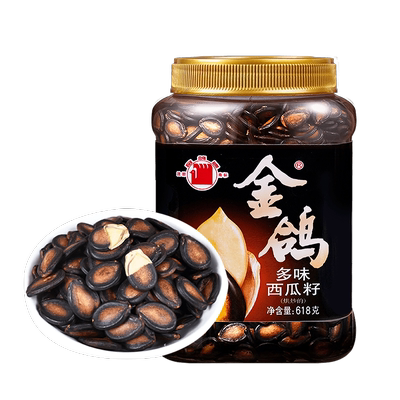 金鸽坚果西瓜籽618g×1桶×1组
