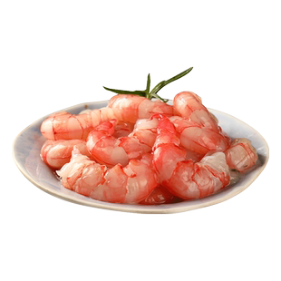 舟山野生海捕活虾剥壳新鲜冷冻东海红虾仁大号无冰海鲜红虾虾仁