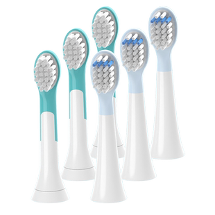 适配飞利浦儿童电动牙刷头HX6042/6320/6322/6340通用泡泡替换头