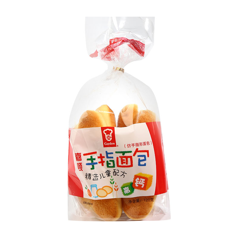 嘉顿手指面包120克/袋零食早餐小吃休闲