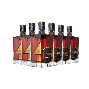 张裕白兰地 珍藏五星金奖 箱装 洋酒 葡萄蒸馏酒 男人四十 40度